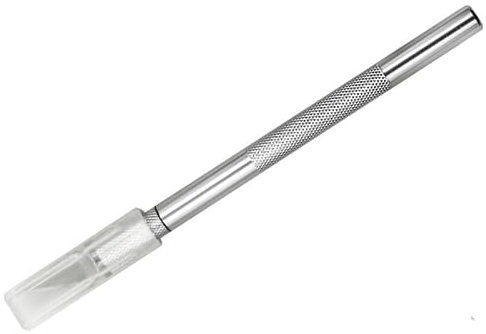 Coupe-papier Stylo Couteau Scalpel Lames En Acier CouteDe Gravure Pour Artisanat Arts Dessin Bricolage Réparation Outils À Main Fourniture D'art Utile et professionnel