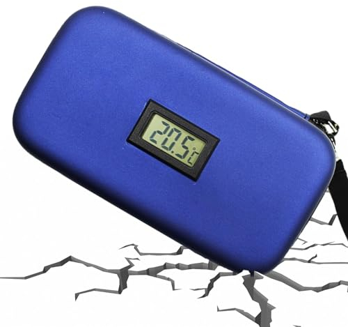 Besreey Borsa Termica Per Insulina | Organizer Diabete | Custodia Termica Per Medicinali Con Termometro