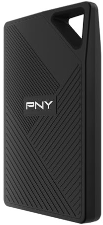 PNY RP60 2TB USB 3.2 Gen 2x2 Typ-C Portable SSD - 2.000MB/s Lesegeschwindigkeit (PSD0CS3060-2TB-RB)