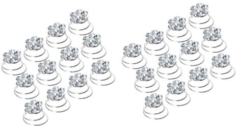 MAGICLULU Stk Haarspangen für Damen frisuren zubehör Haarklammer Einfach zu verwendende Haarspange Braut Kopfschmuck Haarnadel Tiara Haarspangen für Frauen schwarze Haarspirale Hochzeit
