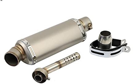ENLIGMA Motorräder Auspuffanlage Motorrad Auspuff Schalldämpfer Rohr ATV Pit Dirt Motorrad 100cc-1000cc Scooter Motorrad Rohr DB Killer 38-51MM Universal (Size : 6)