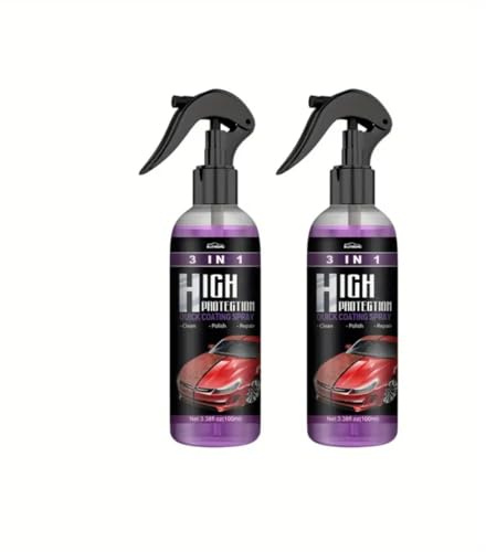 VIGOEXPRESS 3-in-1 Keramik Auto-Pflege-Spray, Schützt vor Kratzern & Schmutz, Reinigt und Poliert, 200ml | CARCOAT