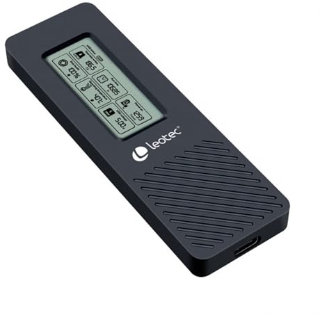 Funda Disco Duro LEOTEC LEM2EXT01 Negro