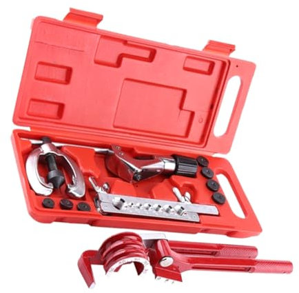 Gatuida Professional Flaring Tool Kit 12pcs Air Conditioning Tube Expander for Refrigeration