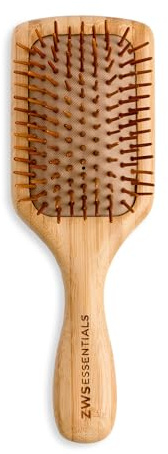 ZWS Bamboo Hair Brush, Wooden Hairbrush for Static & Frizz-Free Styling