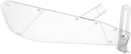 Hemobllo Protecteur de Scie Circulaire Transparent Capot Poussière pour Scie à Multi Modèles Collecte des Débris Installation Rapide et Circulation Air Optimisée
