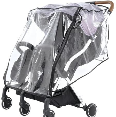 Xijobido Protector Climático Para Cochecito,Protector Impermeable Y Antiviento | Cubierta De Polvo De Cochecito De Jogging | Para Invierno Verano Exterior Compras Acampar
