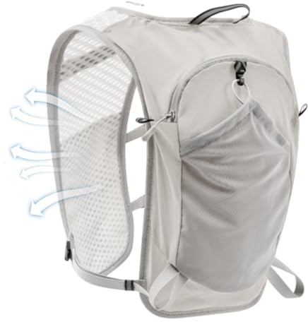 Chaleco de hidratación para correr - Portador ligero de 34 cm | Mochila con chaleco de hidratación para correr, para senderismo al aire libre, camping, escalada, carreras, fitness, ciclismo, corredore