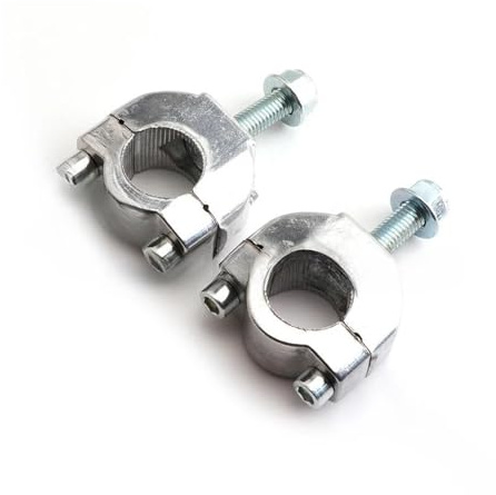 Motorcykelstyrelyftare Motorcykel 22mm 7/8'' Styrstångsförhöjare Monteringsfäste Klämma Avsmalnande För 2-takts 47cc 49cc Mini Moto Dirt Bike Motocross Delar