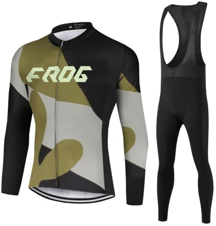 UGLY FROG Radtrikot Anzug Herren Frühling Sport & Freizeit MTB Fahrradbekleidung Kurzarm Hemd Polyester Radsport Männer Hose Set