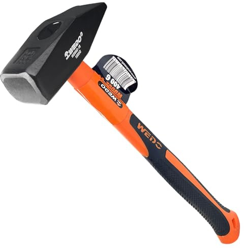WEDO Engineers Hammer 35oz,Cross Peen Hammer,High Carbon Steel