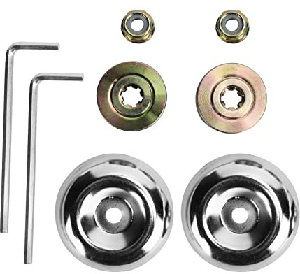 MOUMOUTEN Arandela De Empuje, 2 Juegos De Caja De Engranajes, Placa De Empuje, Junta De Collar, Kit De Tuerca, Pieza De Cortacésped Con Kit Adaptador Universal, Compatible Con Cortadoras De Hilo, Elim