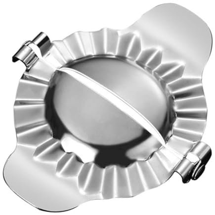 Ciieeo Prensa De Masa Manual Para Empanadillas y Dumplings Ondulado De Usar y Limpiar