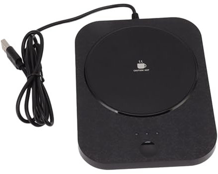 Chauffe-Tasse à café, Chauffe-Tasse à café USB Intelligent, Chauffe-Tasse, Chauffe-Tasse électrique à 3 Vitesses, Mise Hors Tension Automatique, Chauffage Rapide USB, Plaque