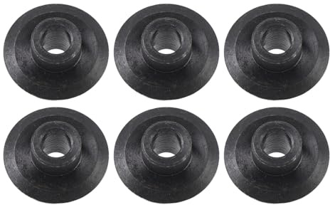 Ruota di ricambio per tagliatubi in acciaio al manganese, ultra sottile, 33,5 x 18 x 9 mm, 6 pezzi