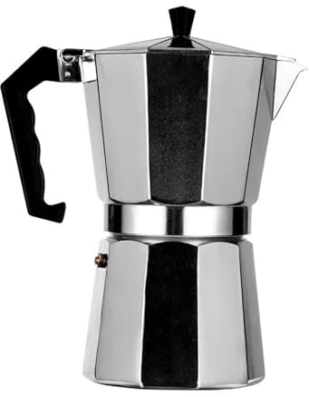 DNMBVQJB Cafetière Moka Expresso Latte Percolateur Cuisinière Cafetière Expresso Machine à Café Italienne 50/300/450 ML Aluminium(100ml)