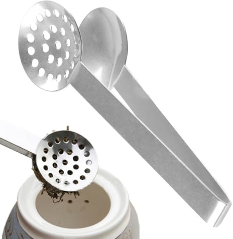 Strumento Squeezer per bustine di tè - Clip per supporto in acciaio