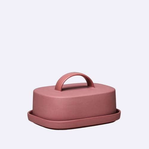 chic.mic GOOD MOOD Butterdose Porzellan (berry)