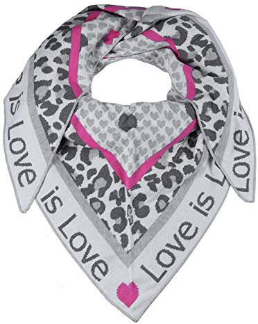 Zwillingsherz Damen Schal Dreieckstuch Dreieckschal Modelle Leo, Luxus Grafik, Summer Lacey, Zebra u. a. kuschelig weich Baumwolle Polyester großes warmes Halstuch Frühling Herbst Winter