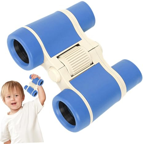 Jumelles pour enfants, jouets pour enfants, jouets éducatifs amusants pour filles, jumelles créatives, jumelles éducatives, objectif d'observation 4 x 30 à fort grossissement pour les tout-petits