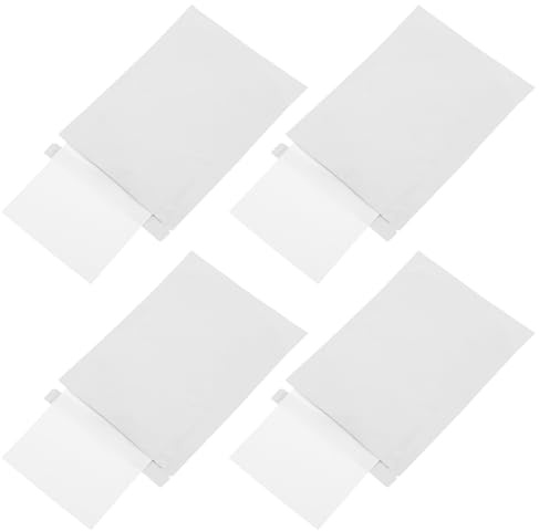 Gatuida Lot de 4 Cartes de Nettoyage pour Compteuses de Billets et Lecteurs de Cartes à Puce, Élimination Poussière et Traces de Gras, Compatible Scanners de Chèques, Usage Professionnel