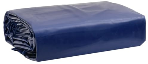 vidaXL Bâche 650g / m² Bleu 4 x 7 m Toile avec revêtement en PVC