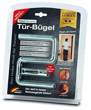 Fried Elements 01317 Türheber, Plattenheber, 1 Bügel & 1 Hülse