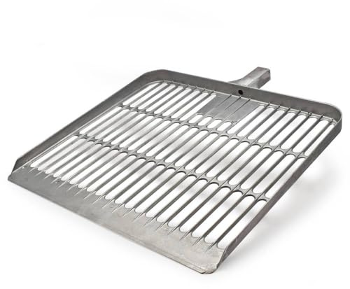Erretre srl - Brotbackschaufel aus Aluminium, Größe 56 x 51 cm, ohne Profi-Griff
