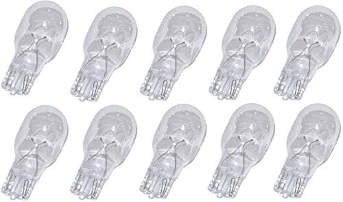 EFP T5 Wedge Base 12 Volt, 7 Watt Low Voltage Replacement Bulb | Energy Efficient, High Brightness, and Long Lasting Bulbs for Home, Office, and Landscaping - Includes 10 Bulbs