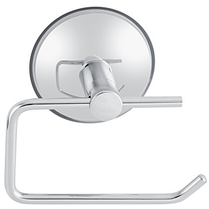 Toilettenpapierhalter Toilettenpapierrollenhalter Moderne Edelstahl Papierspender Ohne Bohrung Papierspender Vakuum Saugnapf Abnehmbare Halterung für Badezimmer Wc Küche Chrom