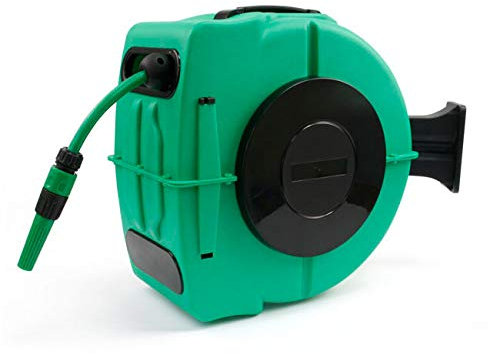 Automatischer Gartenschlauch Aufroller 20 m - Professioneller Wasserschlauch - Stark & Flexibel