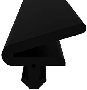 Dikara Guarnizione per Finestra, in Plastica, Nero, Resistente all'Acqua