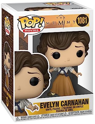 Funko Pop! Movies: The Mummy-Evelyn Carnahan Franchise Vinyl - The Mummy Franchise - Vinyl-Sammelfigur - Geschenkidee - Offizielle Handelswaren - Spielzeug Für Kinder und Erwachsene - Movies Fans