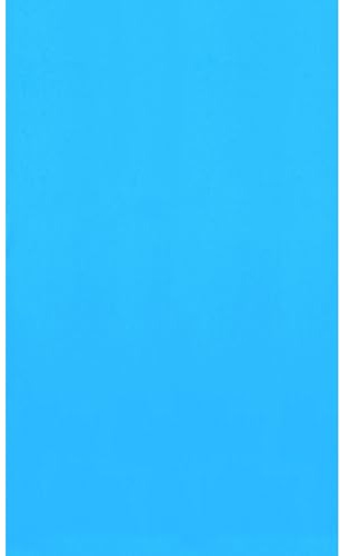 Blue Wave Rivestimento per Piscina Rotondo da 8,2 m per Piscine con pareti in Acciaio Fuori Terra, Resistente alle intemperie, in Vinile con Cuciture saldate, Finitura Blu Solida, Adatto per