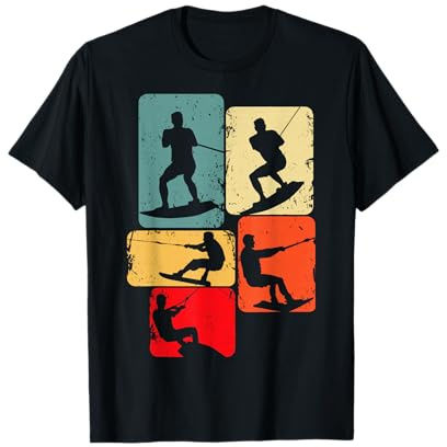 Wakeboard Wakeboarding Wakeboarder Kinder Herren T-Shirt