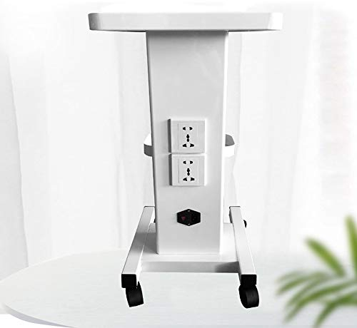 Salonwagen Salon Trolley Rollwagen Kosmetikwagen mit 220V Steckdose Beauty Cart Rolling Wagen für Spa Schönheitsinstrument Stand Wagen