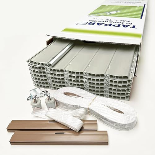 Kit Tapparella Avvolgibile in PVC- Fai da te. Made in Italy. Facile da ridimensionare (L100X172 H - COL.35) varie misure,9 colori, corredata di cinta e scorricinta.