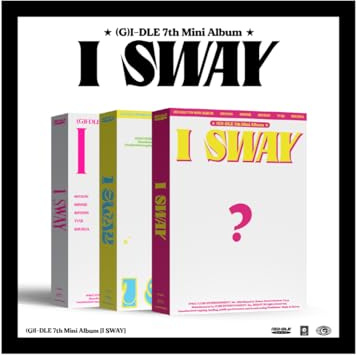 Genie Music - (G) I-DLE - I Sway (7th Mini Album) CD+Folded Poster (Wave ver, + 1 Folded Poster)