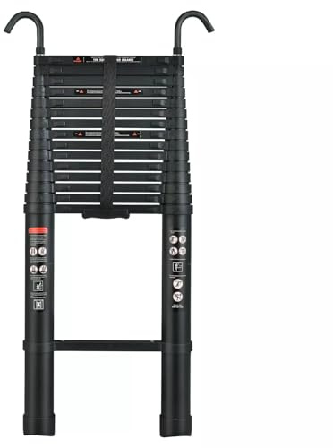 6M Telescopic Ladder Multi-Purpose Extendable Folding Aluminium Ladder