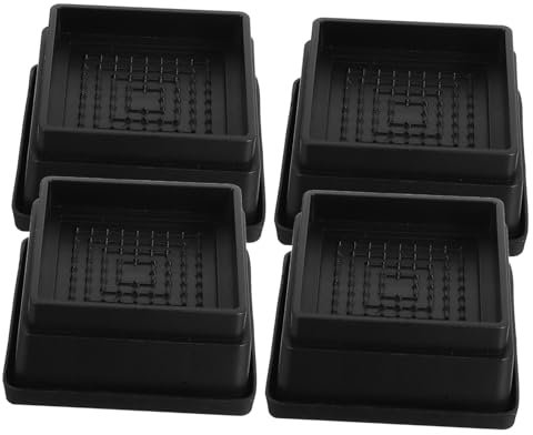 DOITOOL 4pcs Bed Lift Sofa Bed Height Increase Furniture Riser Desk Leg Extenders Couch Leg Risers Sofa Lifter Non-slip Base