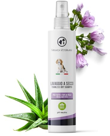 FARMACIA VETERINARIA Shampoo Secco per Cani Spray 150ml