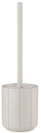 blomus WC-Bürste -KUA- | Farbe Moonbeam | Material: Polyresin, 50% recycelt, recycelter Kunststoff, Silikon | Maße: Ø 11 cm, H 38 cm | Design: Anton Björsing