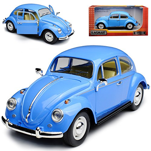 Generisch Volkwagen Käfer Coupe Hell Blau 1938-2003 1/24 Modell Auto