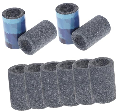 FUTUREORYY Piedras De Afilar Multifuncionales Para Punta De Acero, Sacapuntas Pequeño, 10 Piezas, Piedra Profesional Robusta Para Uso Diario, Accesorio Para Afilado De Agujas y Eliminación De Rebabas