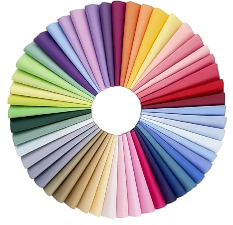 Rzspher 30 piezas de tela de patchwork de algodón, 20x25cm, retales de tela de colores para coser, paquetes de tela de algodón de patchwork para manualidades, mascarillas faciales, acolchado