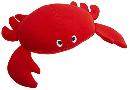 Karlie Neopren Hundespielzeug L: 30 cm B: 23 cm H: 9 cm rot Crabsy