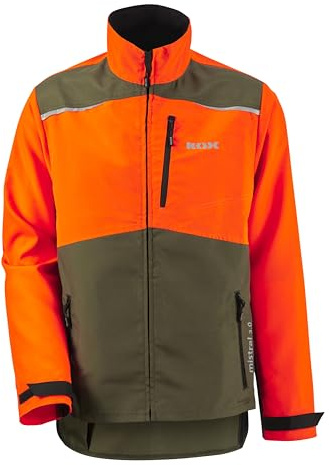 KOX Forstjacke Mistral 3.0 Grün/Orange Größe XXL | KWF-Standard