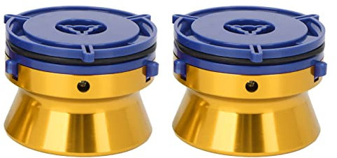 Adaptateur de Moyeu Nab 1 Paire Lâche Gratuit Ajustement Précis Ouvreur de 10 Pouces Poli Universel Dispositif de Chargement Bobine (Or)