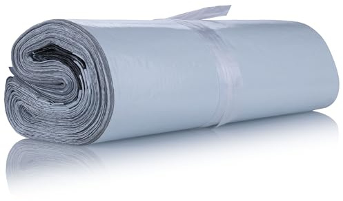 Rosfix Versandbeutel 500x650mm 100 Stück Weiß außen LDPE selbstklebend