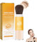 Polvo Fijador de Protección Solar Mineral,Polvo Facial con Control de Aceite,Protector Solar en Polvo,Sunscreen Infundido Setting Powder FPS 50 PA++,Larga Duración para un Acabado Suave,Translúcido